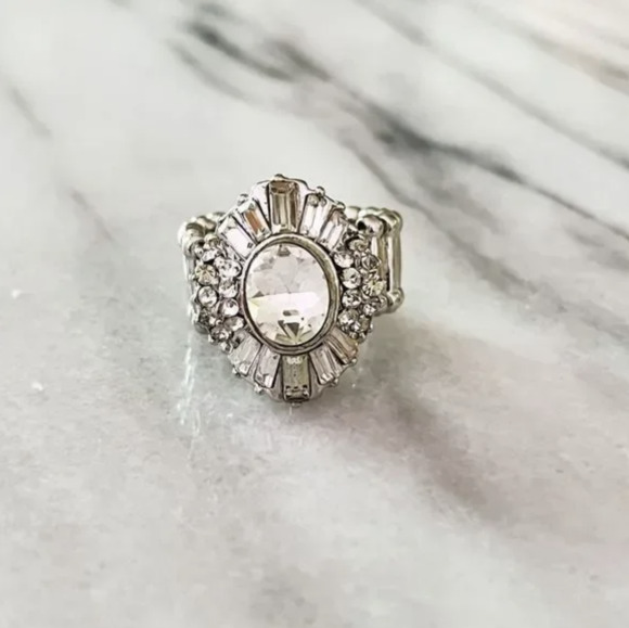 Crystal Cocktail Rings